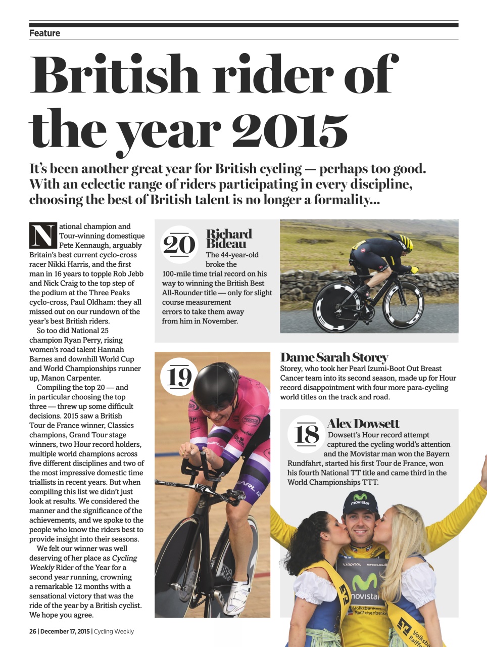Cycling Weekly Preview Pages