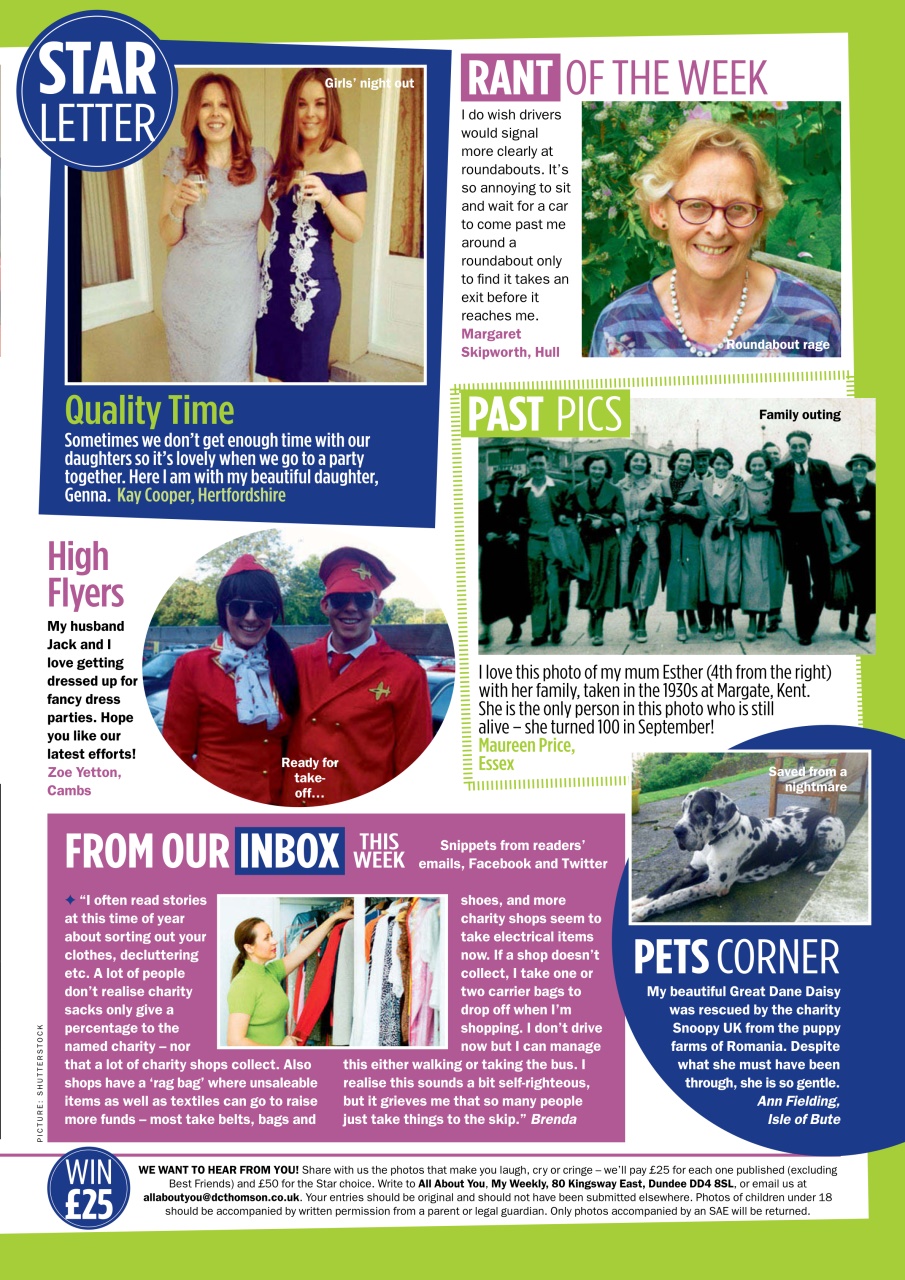 My Weekly Preview Pages