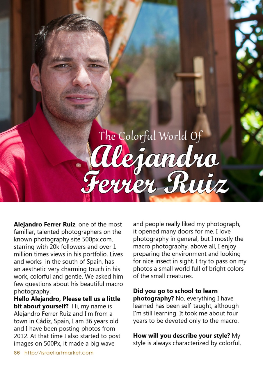 Lens Magazine Preview Pages