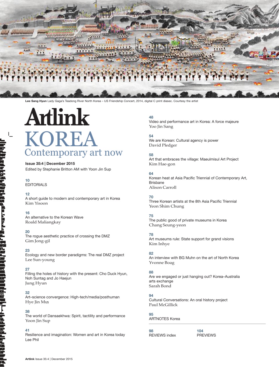 Artlink Magazine Preview Pages