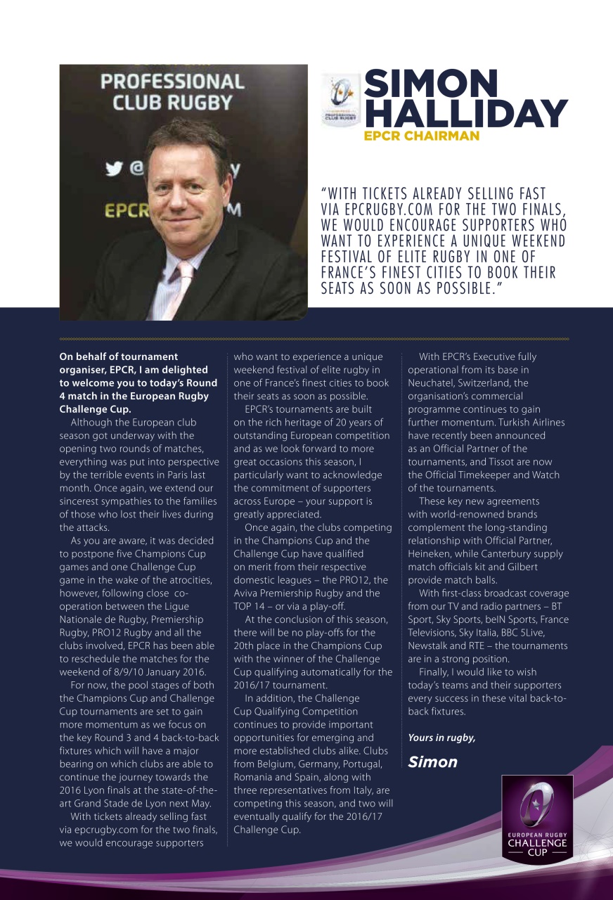 Harlequins Preview Pages