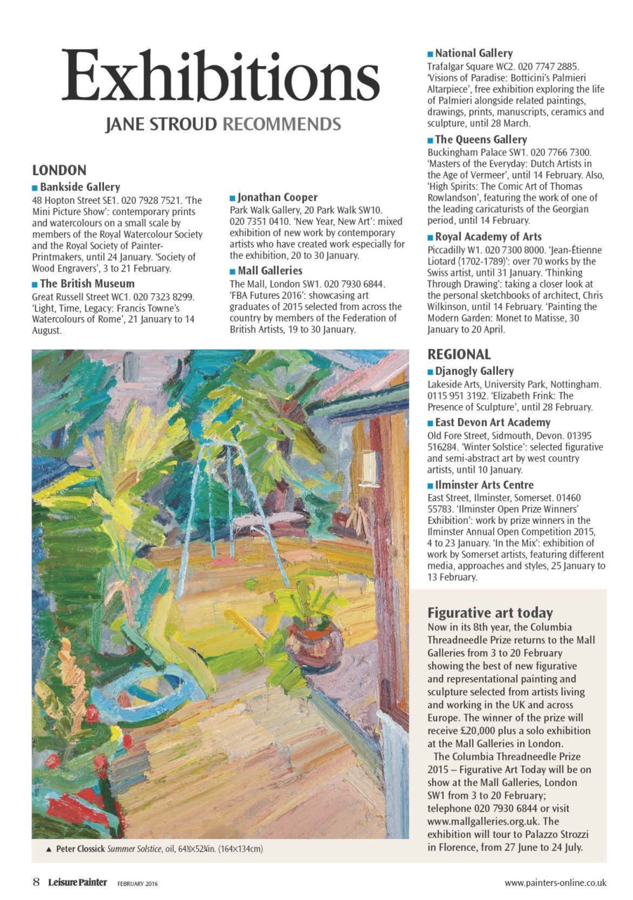 Leisure Painter & The Artist Preview Pages