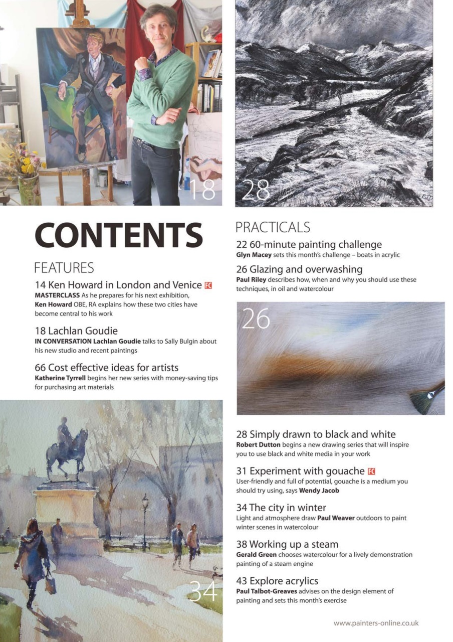 The Artist Preview Pages