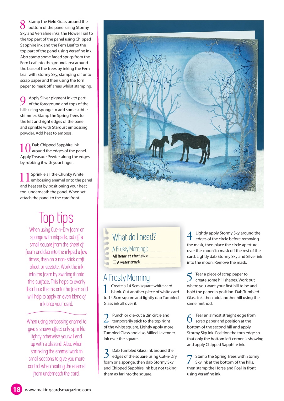 Making Cards & Papercraft Preview Pages