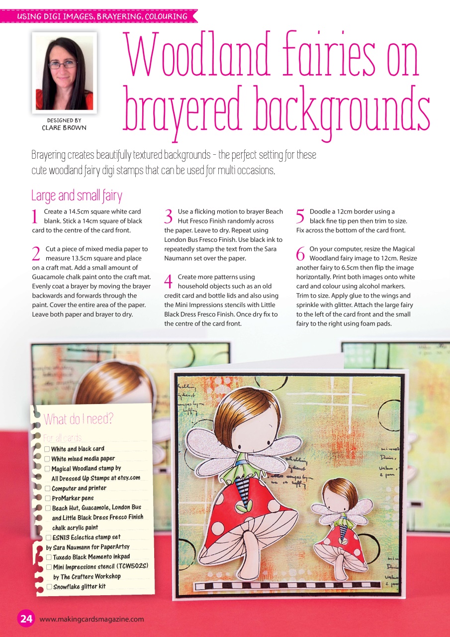 Making Cards & Papercraft Preview Pages