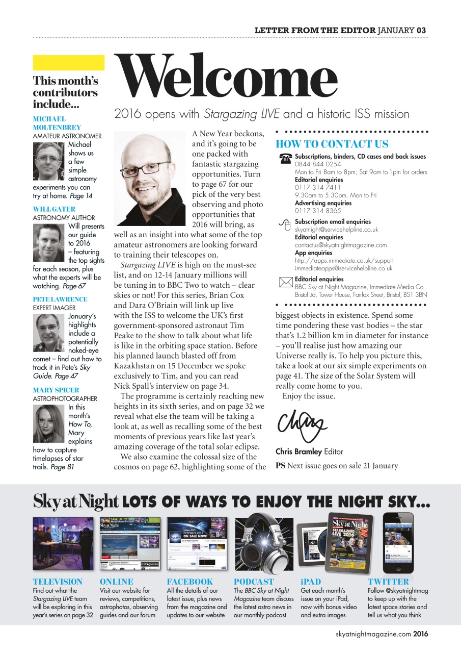 BBC Sky at Night Magazine Preview Pages