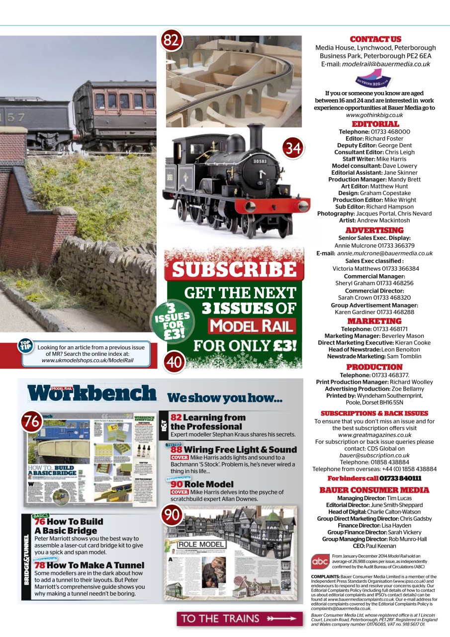 Model Rail Preview Pages