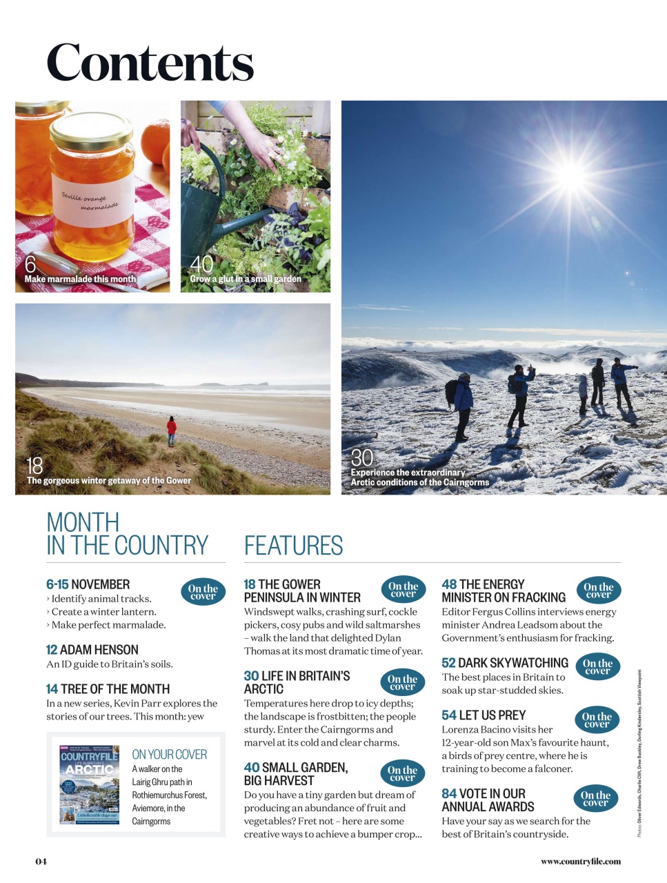 BBC Countryfile Magazine Preview Pages