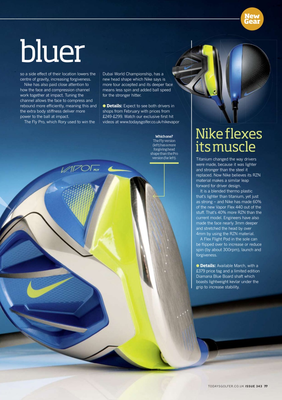 Today's Golfer Preview Pages