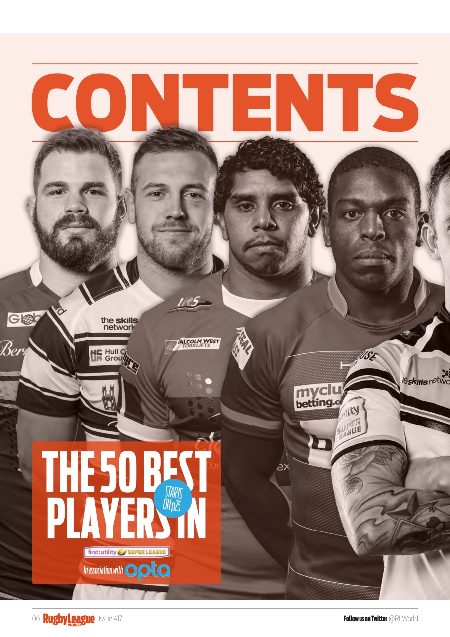 Rugby League World Preview Pages