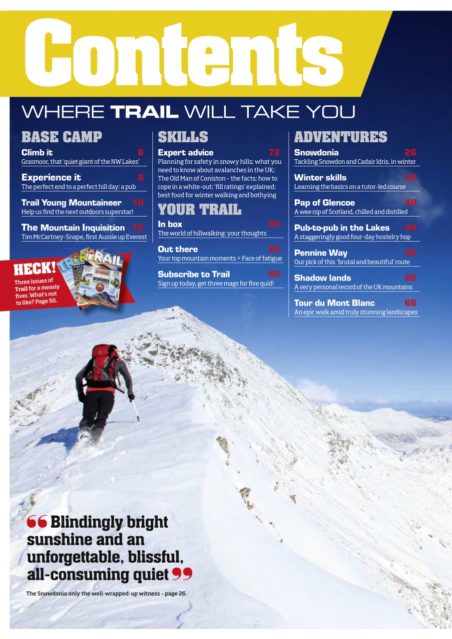 Trail Preview Pages