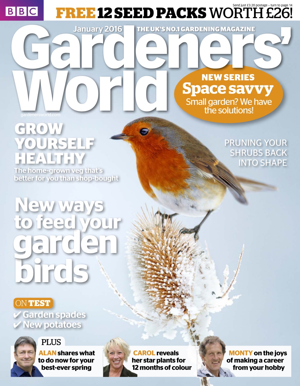 BBC Gardeners’ World Magazine Preview Pages