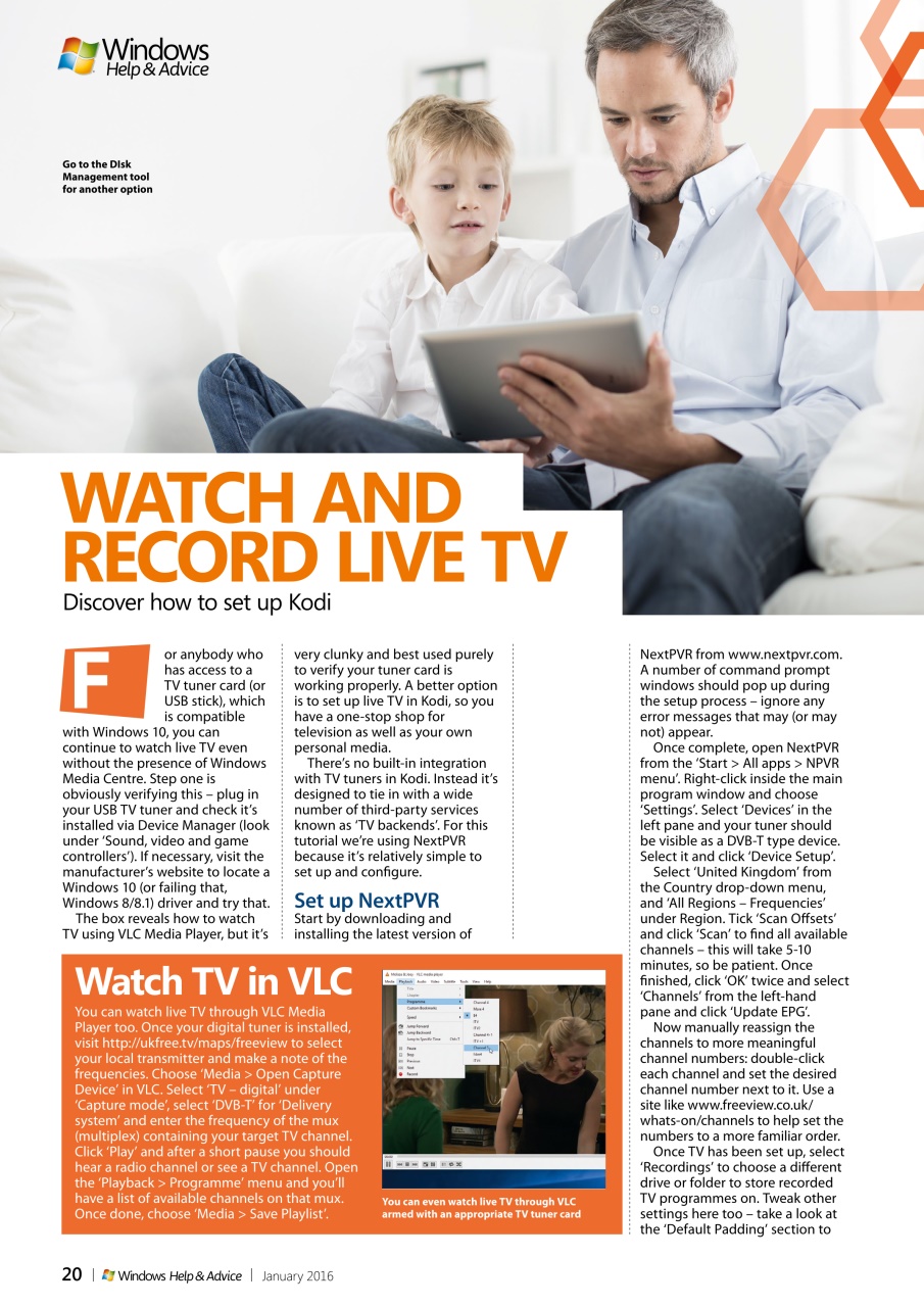 Windows Help & Advice Preview Pages