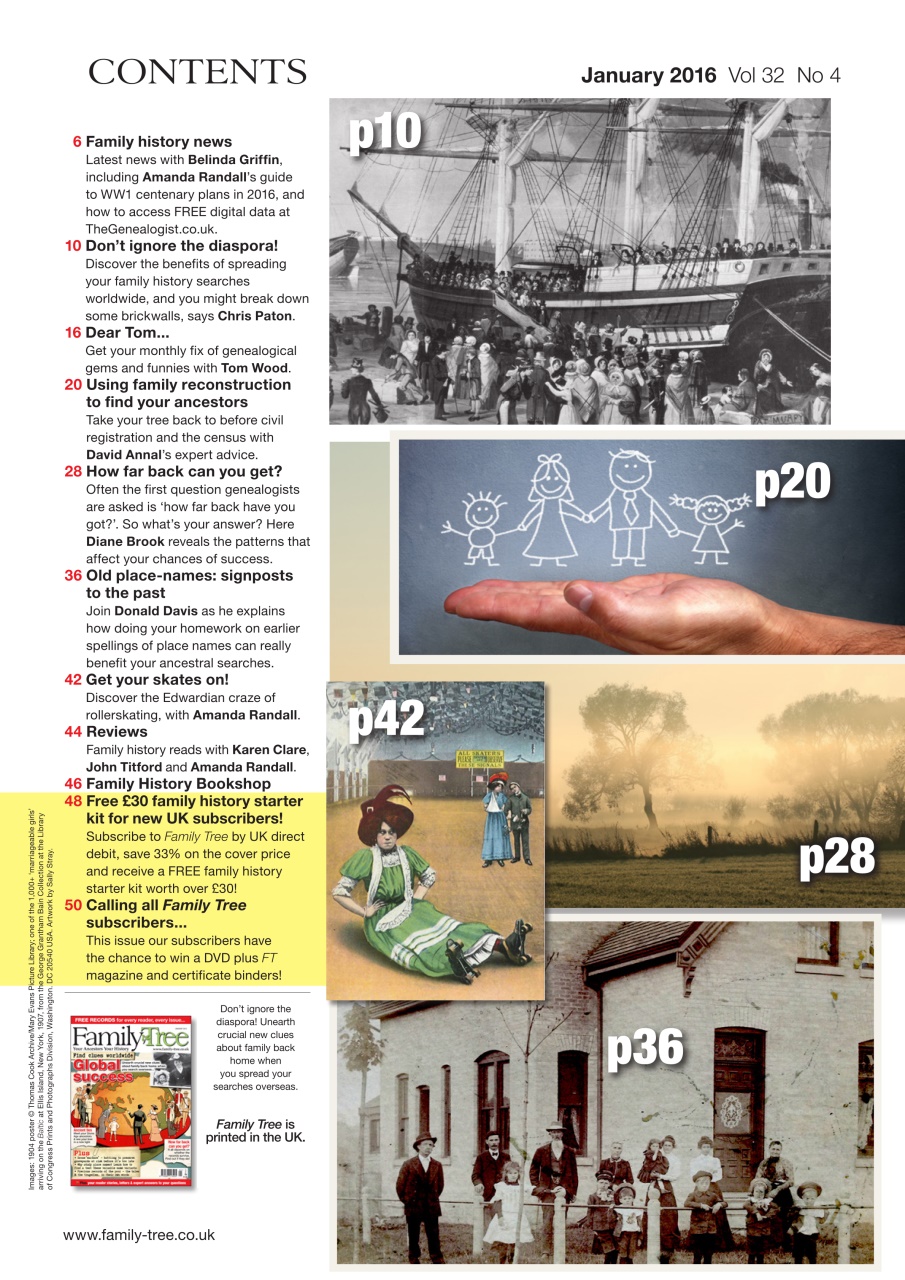 Family Tree Preview Pages