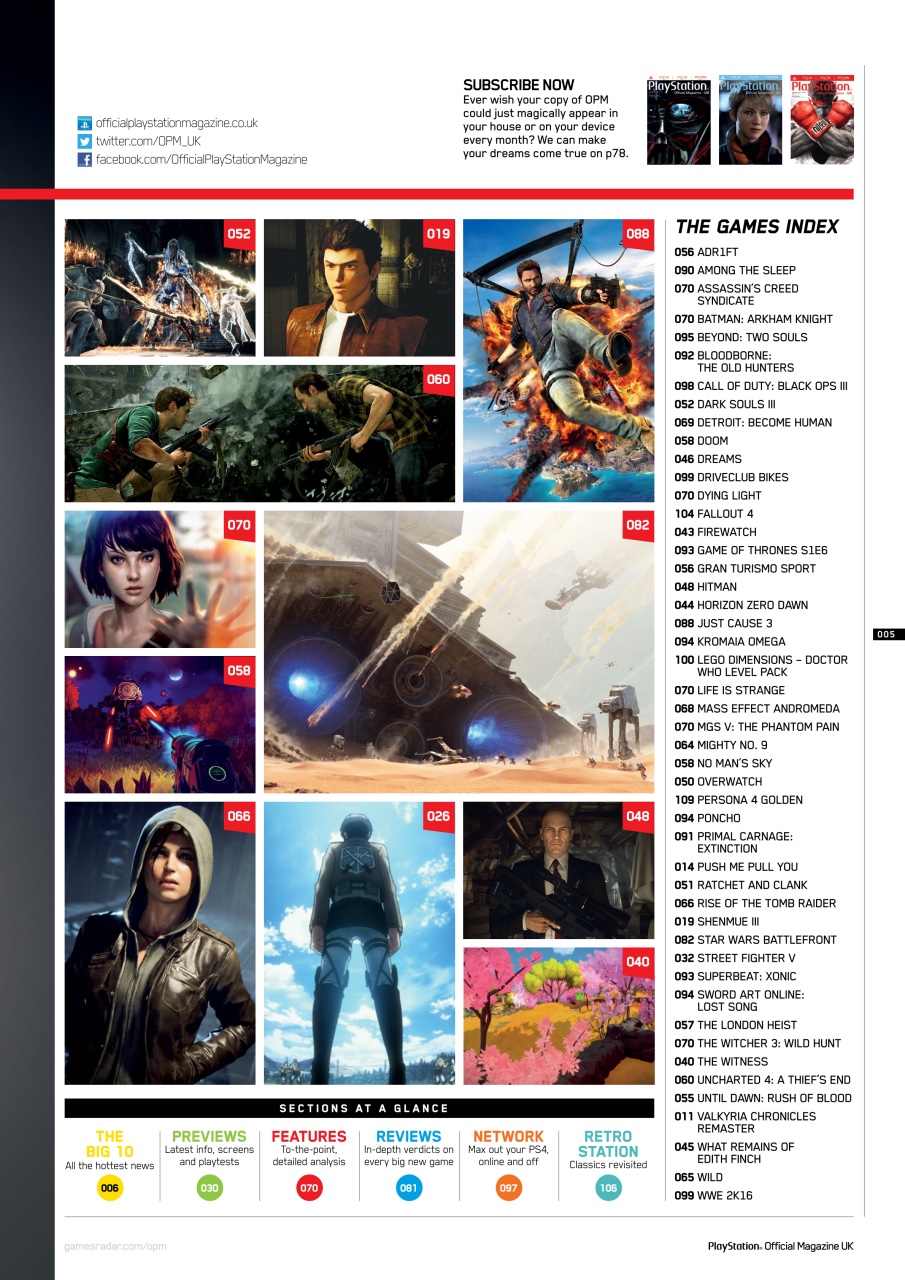 PLAY Magazine Preview Pages