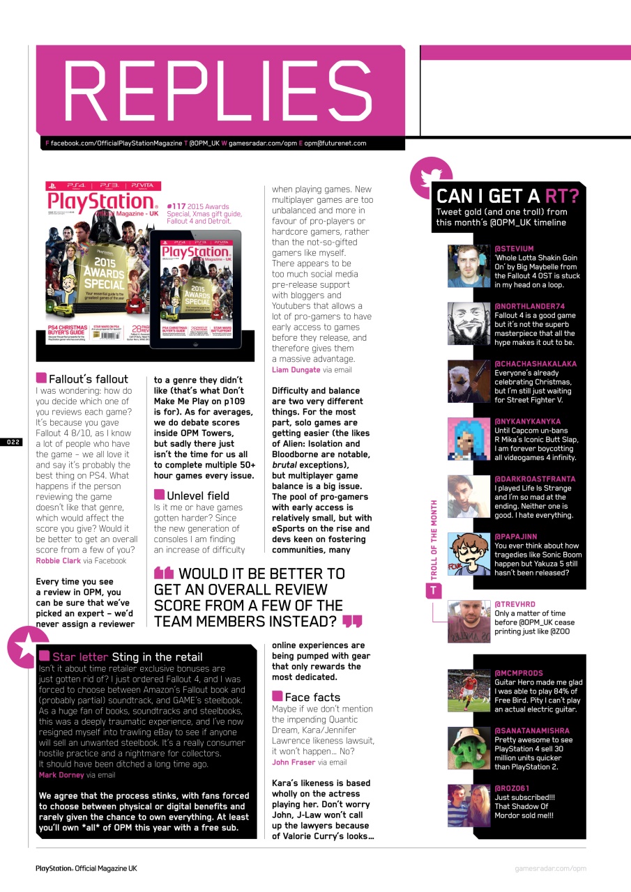 PLAY Magazine Preview Pages