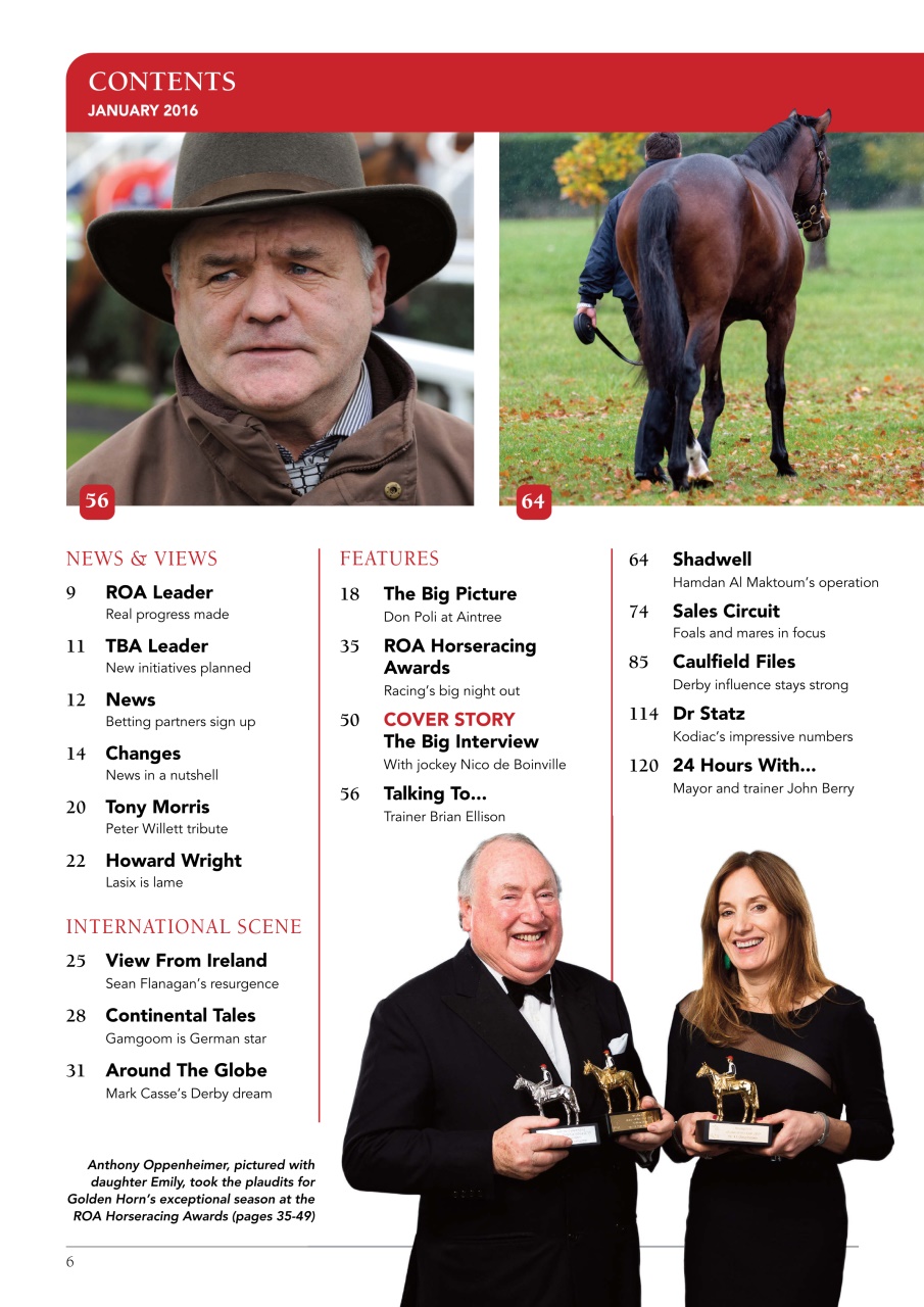 The Owner Breeder Preview Pages