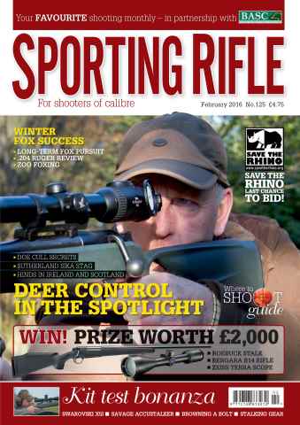 Sporting Rifle issue February 2016