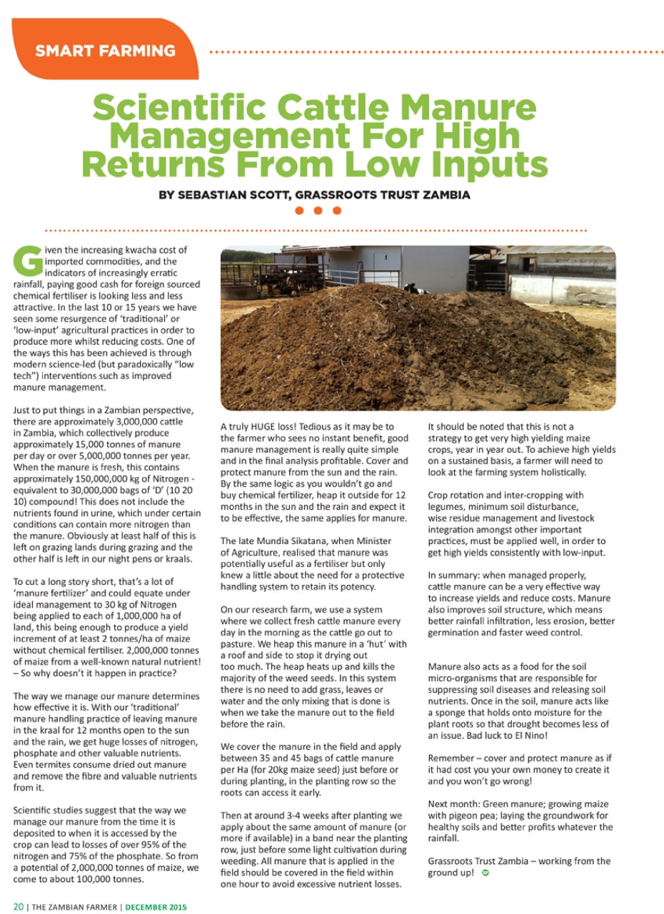 Zambian Farmer Preview Pages