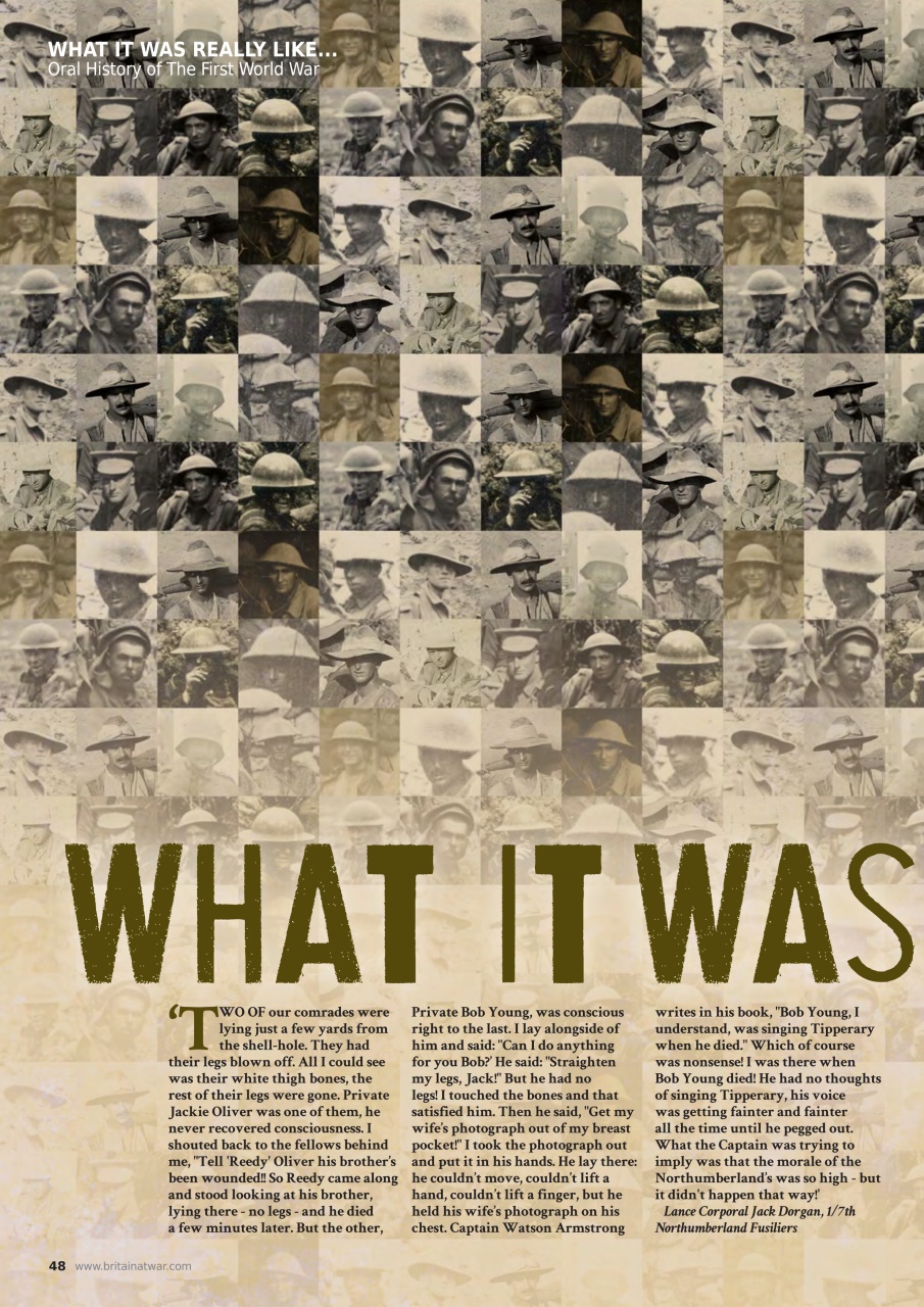 Britain at War Magazine Preview Pages