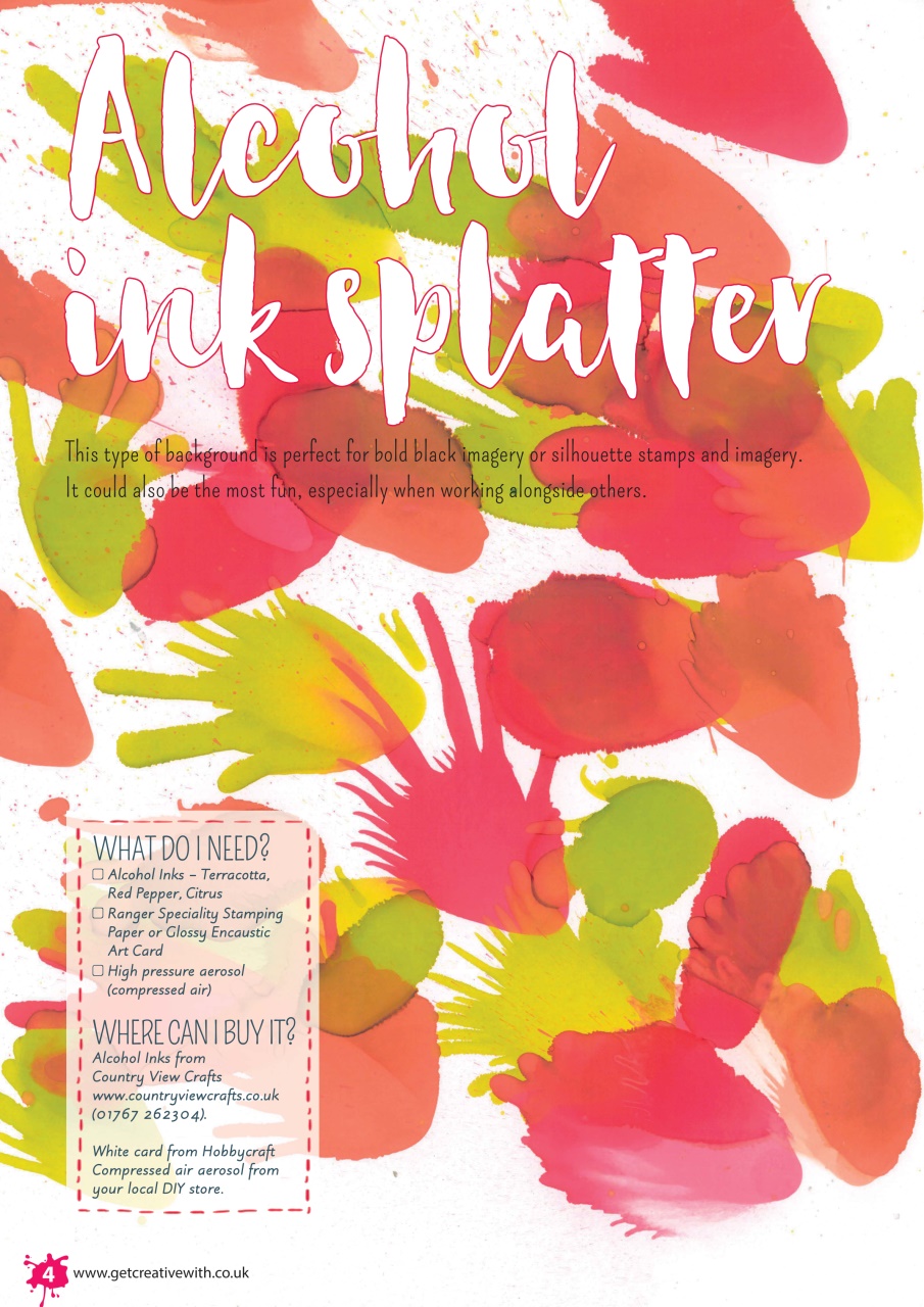 Get Creative With... Preview Pages