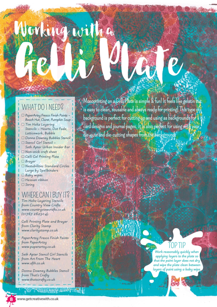 Get Creative With... Preview Pages