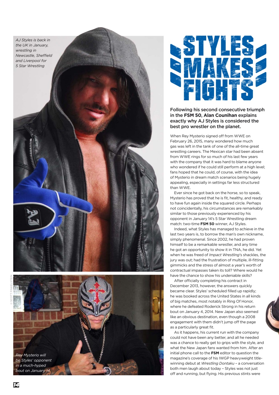 Wrestletalk Magazine Preview Pages