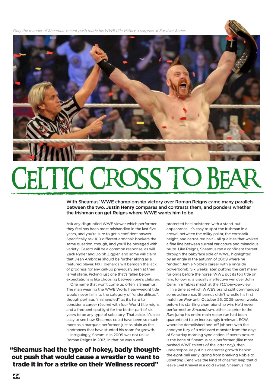 Wrestletalk Magazine Preview Pages
