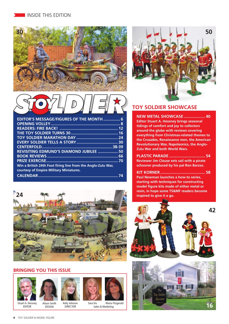 Toy Soldier & Model Figure Preview Pages