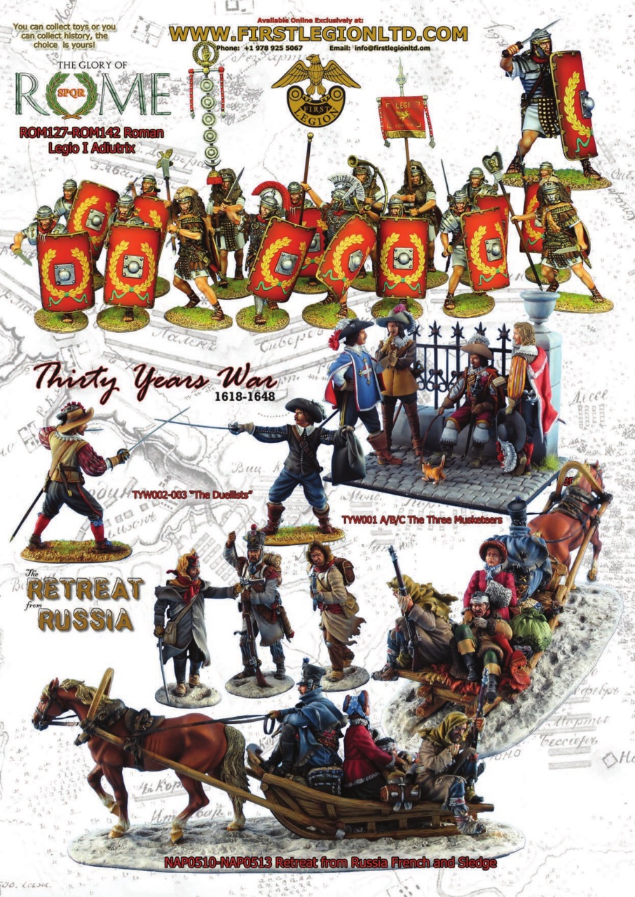 Toy Soldier & Model Figure Preview Pages