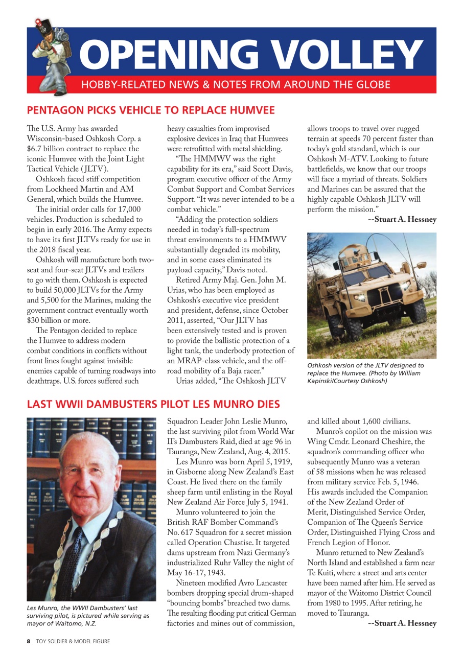 Toy Soldier & Model Figure Preview Pages