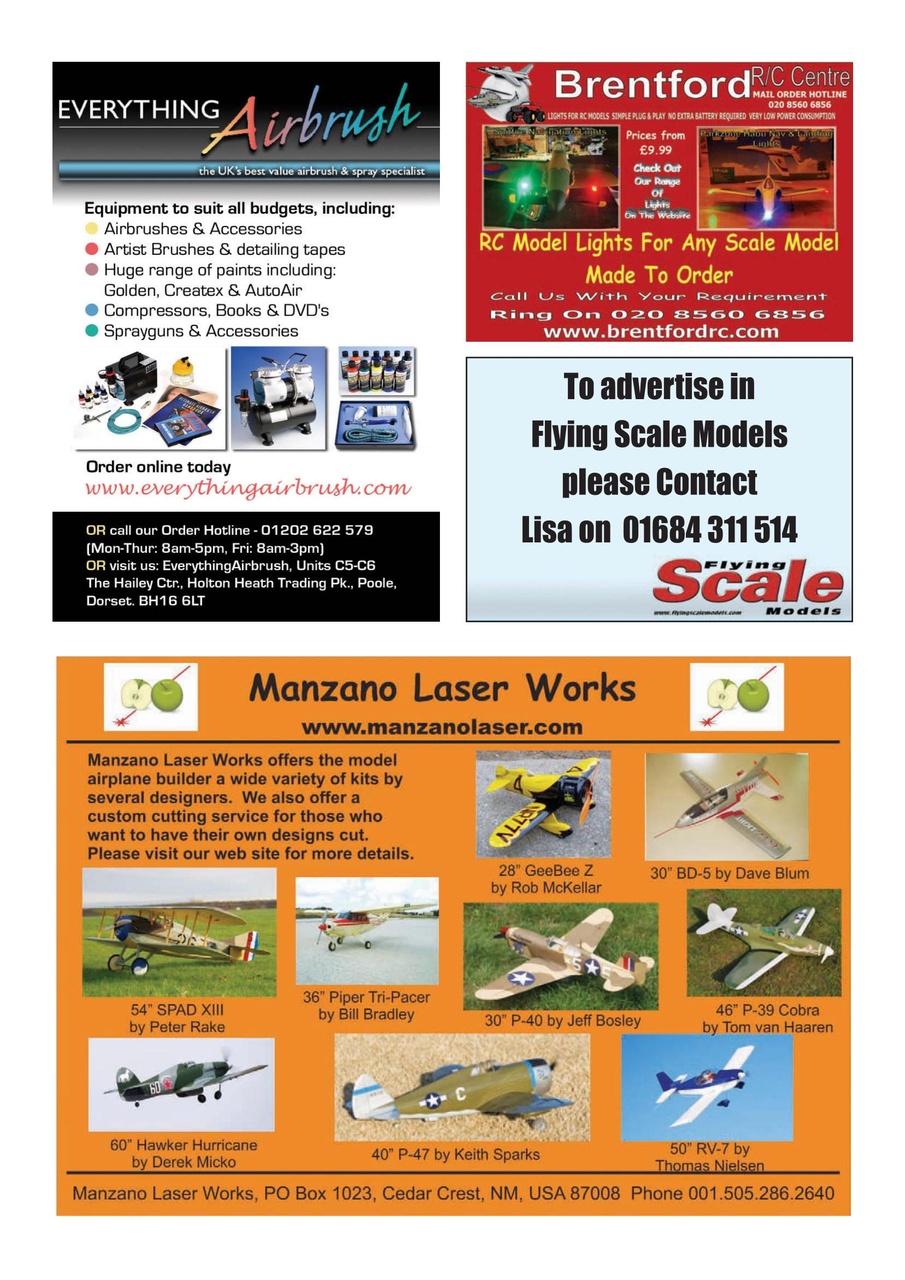Flying Scale Models Preview Pages