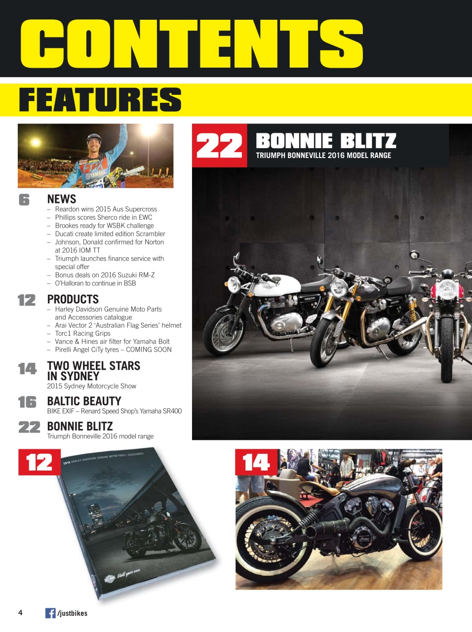 JUST BIKES Preview Pages