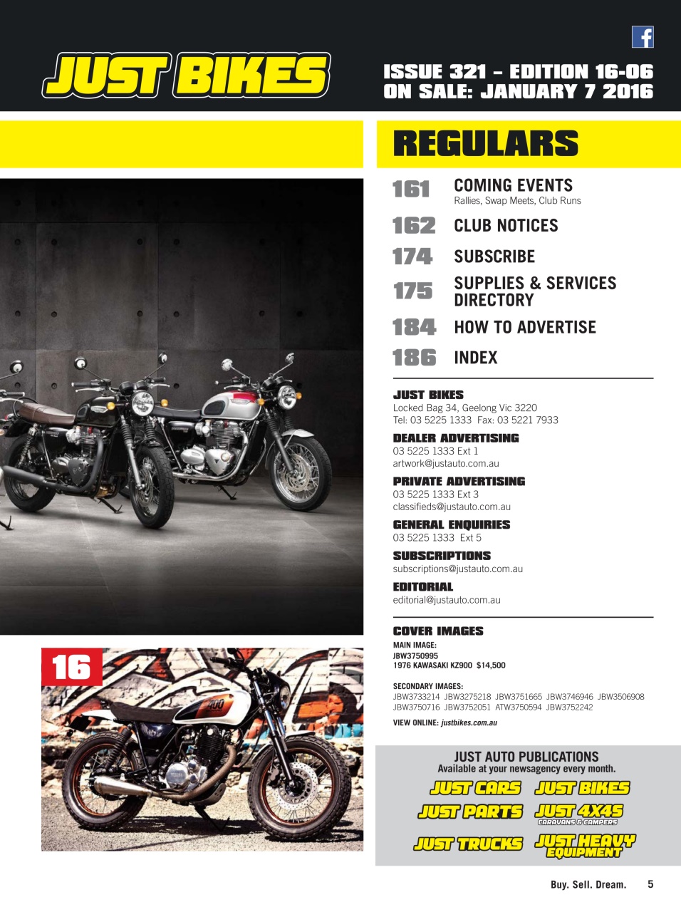 JUST BIKES Preview Pages