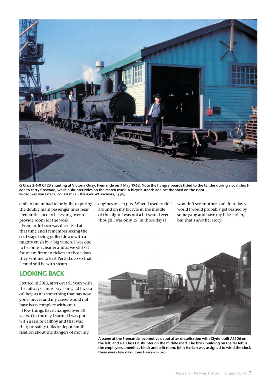 Australian Railway History Preview Pages