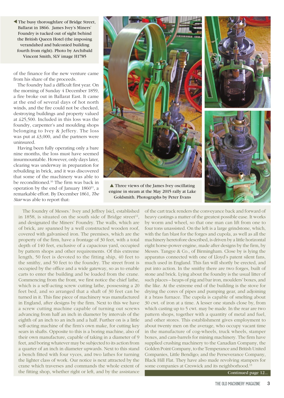 The Old Machinery Magazine Preview Pages