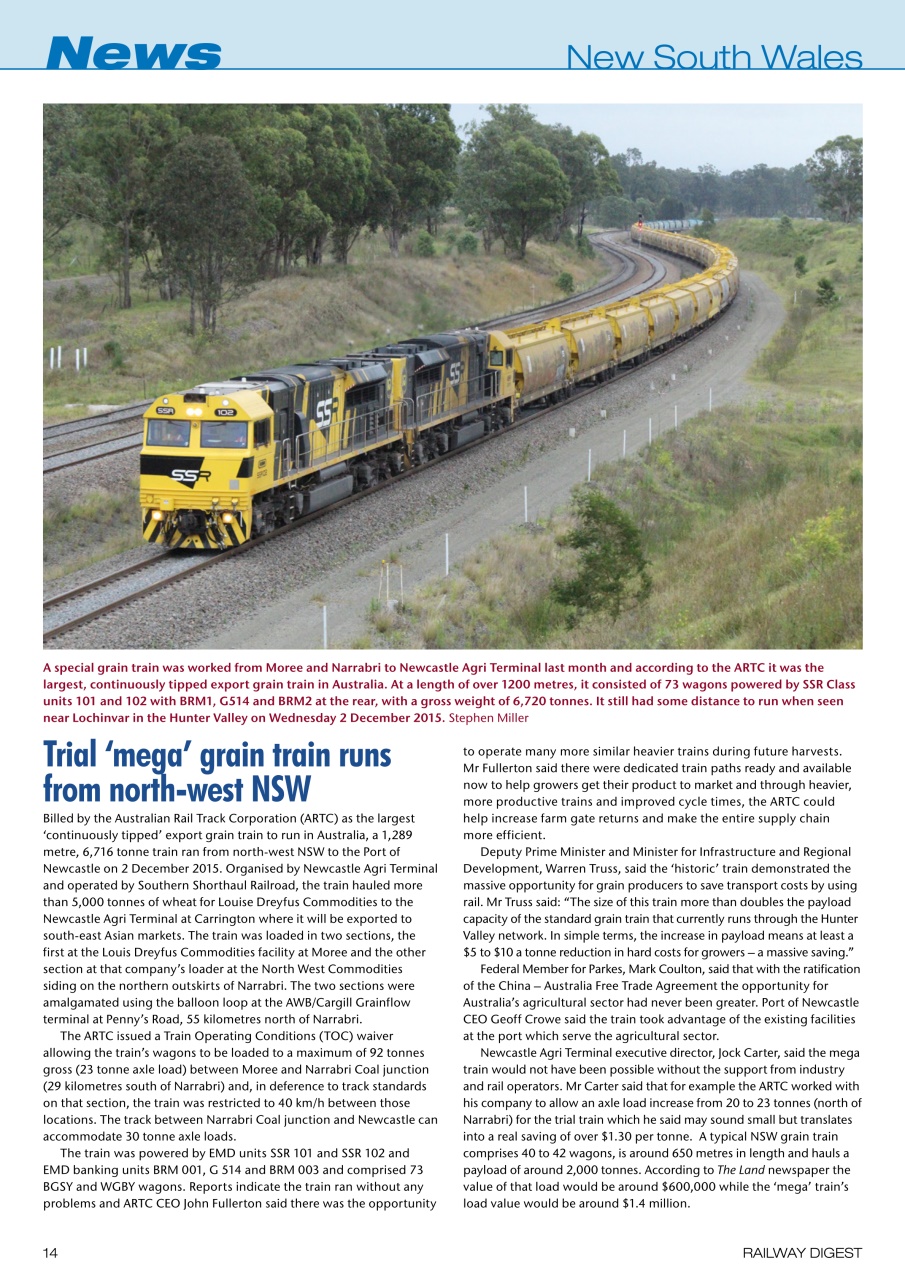 Railway Digest Preview Pages