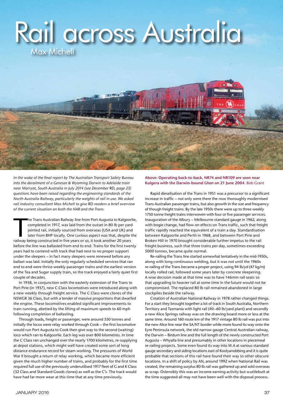 Railway Digest Preview Pages