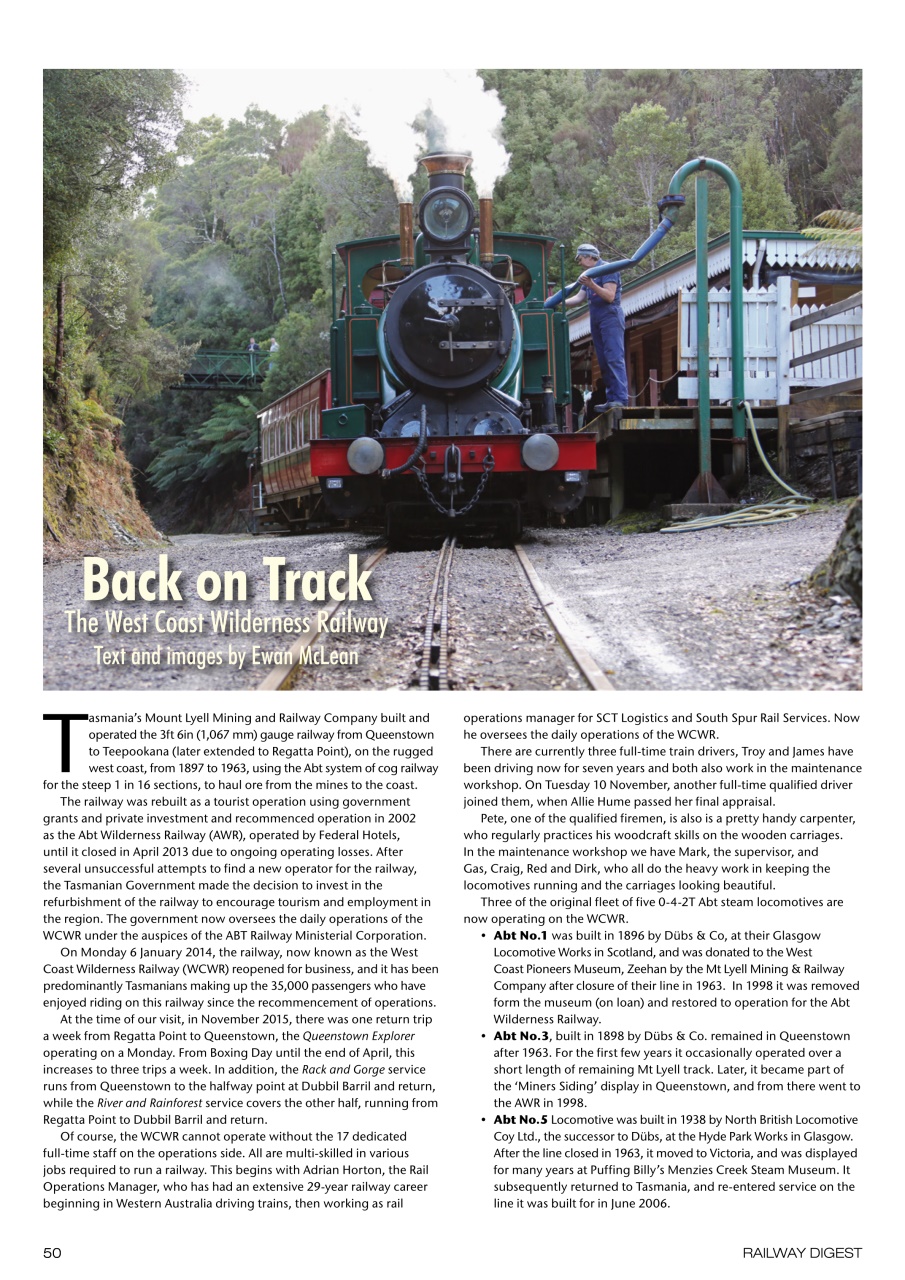 Railway Digest Preview Pages