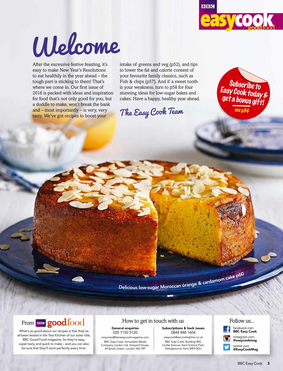 Easy Cook Magazine Preview Pages