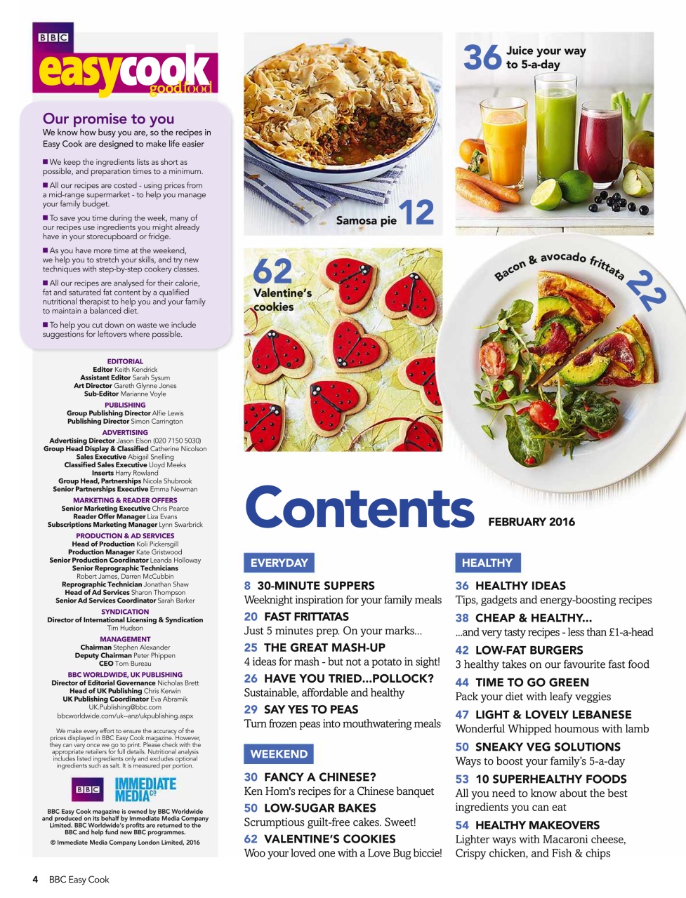Easy Cook Magazine Preview Pages