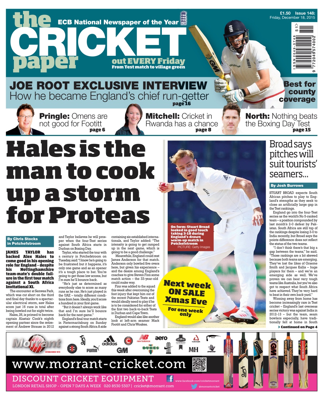 The Cricket Paper Preview Pages