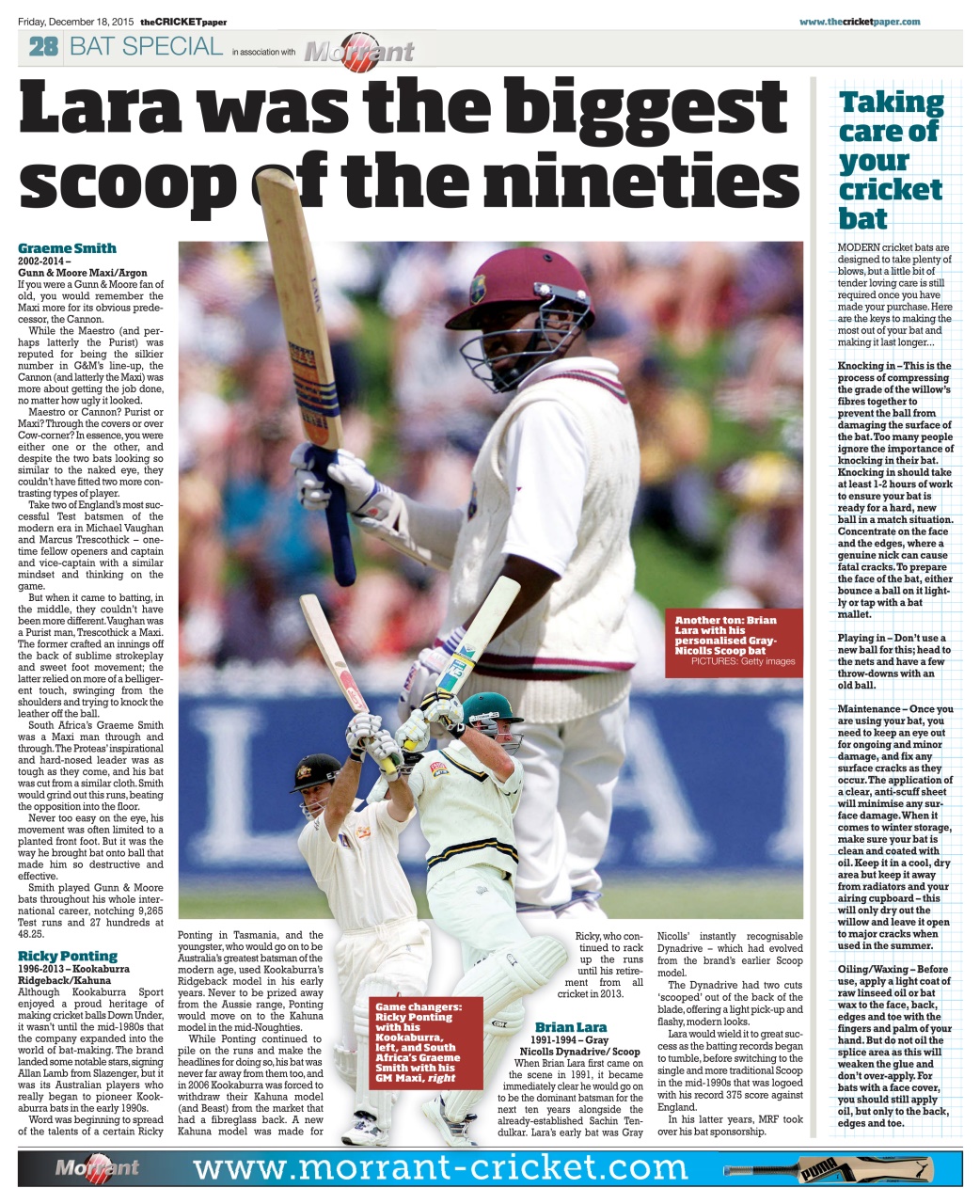 The Cricket Paper Preview Pages