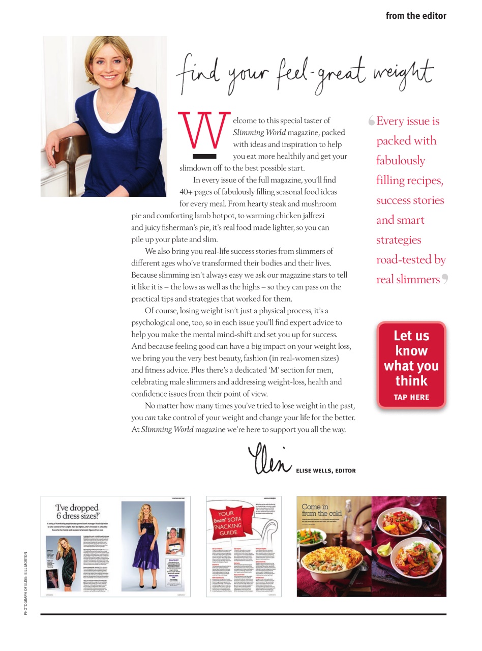Slimming World Preview Pages