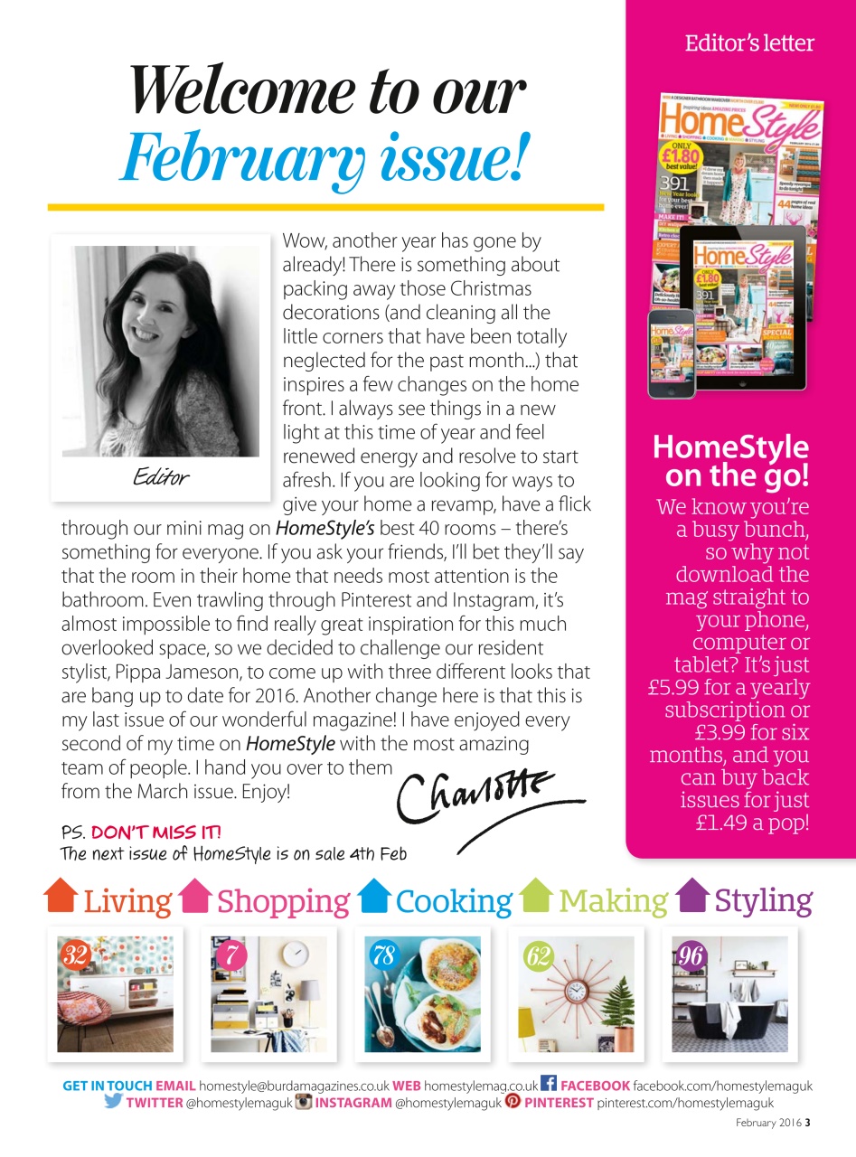 Homestyle Preview Pages