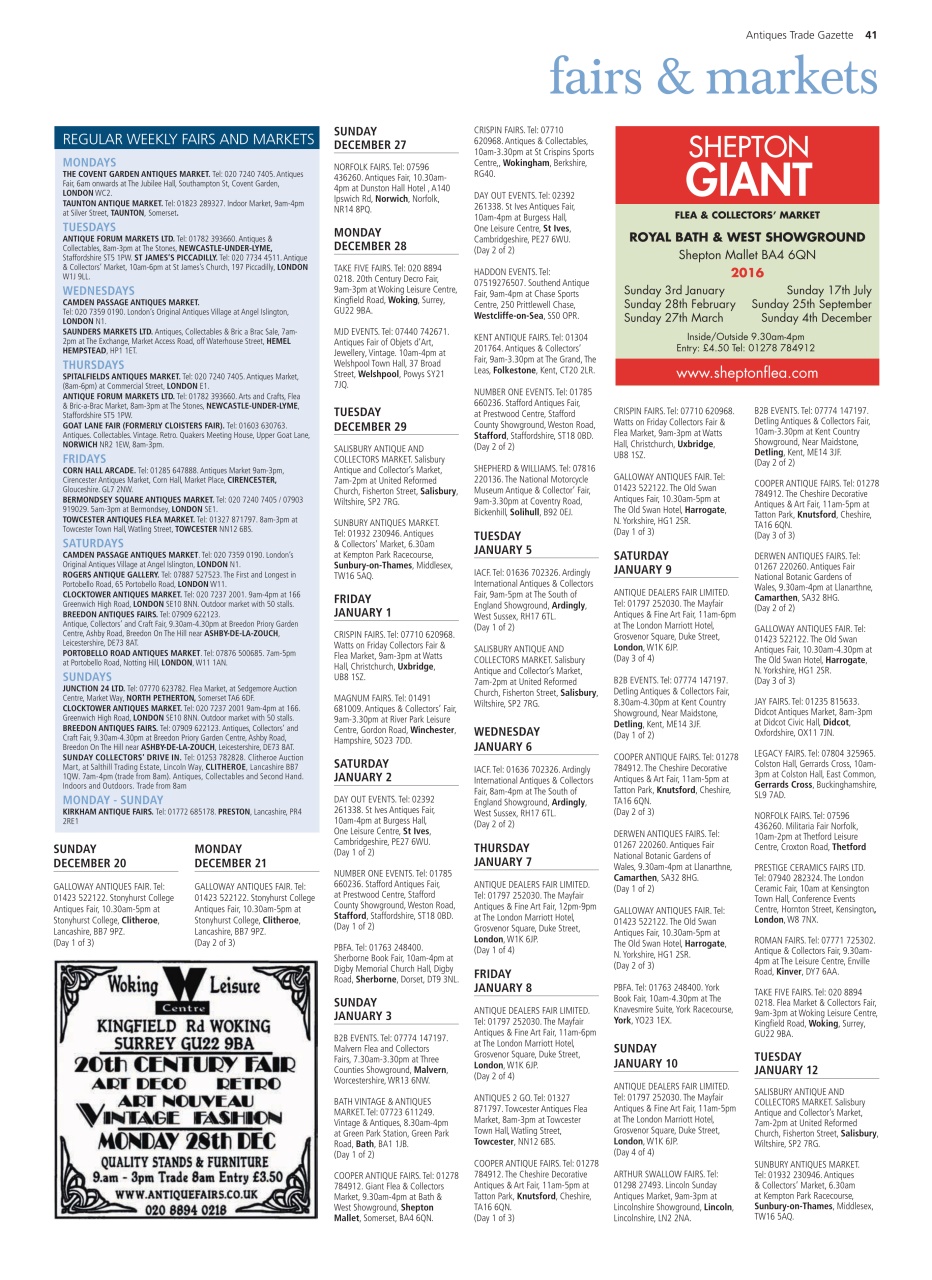 Antiques Trade Gazette Preview Pages