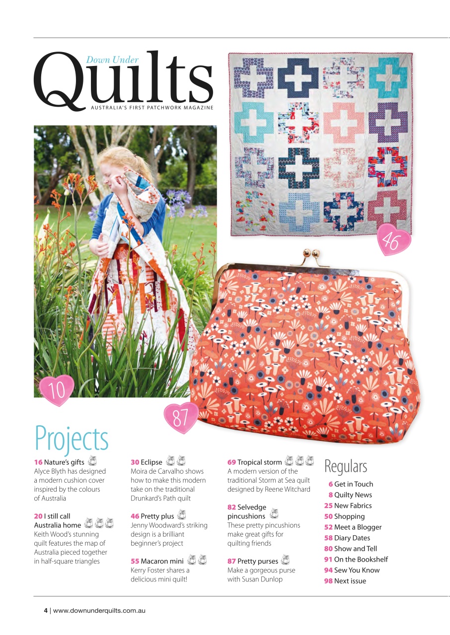 Down Under Quilts Preview Pages