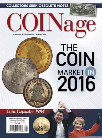 COINage Magazine issue January 2016