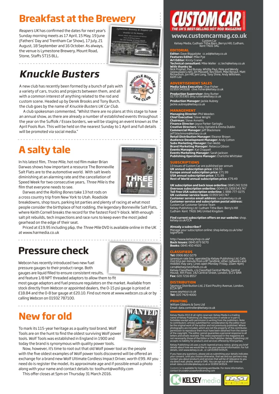 Custom Car Preview Pages