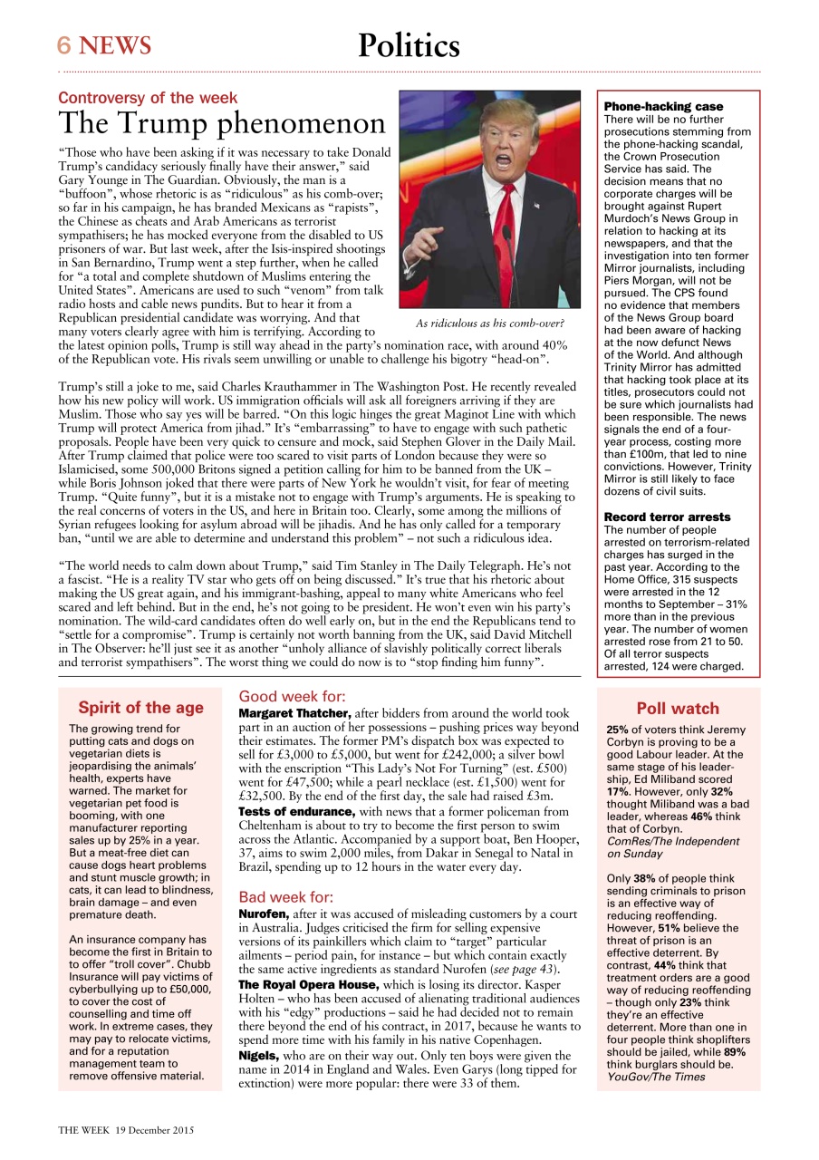 The Week Preview Pages